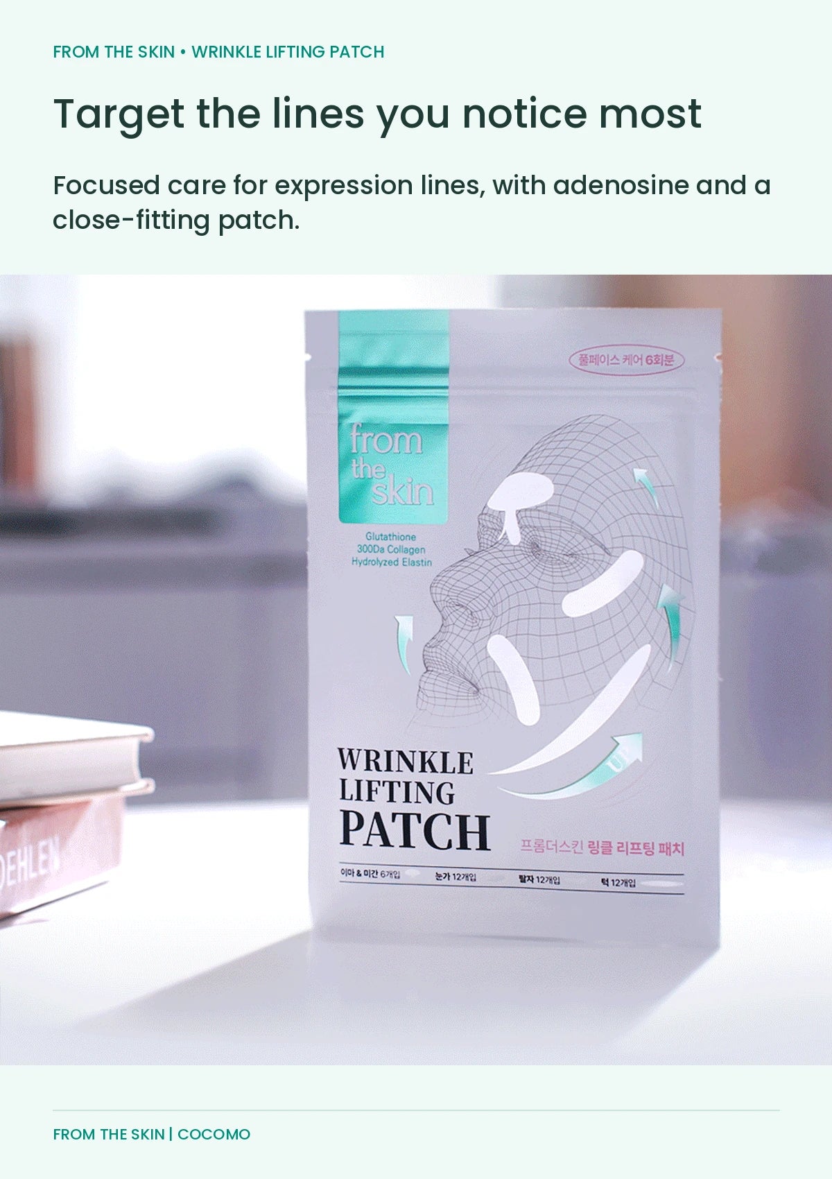 FROM THE SKIN Wrinkle Lifting Patch — Target the lines you notice most